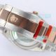 EW Factory Swiss Replica Rolex Datejust Silver Palms and Everose Oyster Bracelet 36MM Watch (8)_th.jpg